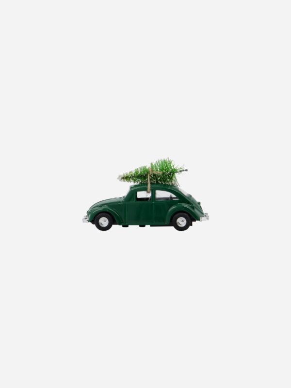 Decor<tion, Mini Xmas car, Green - Image 1