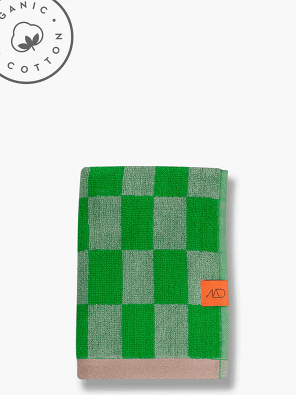 RETRO Guest towel, 2-pack Classic green