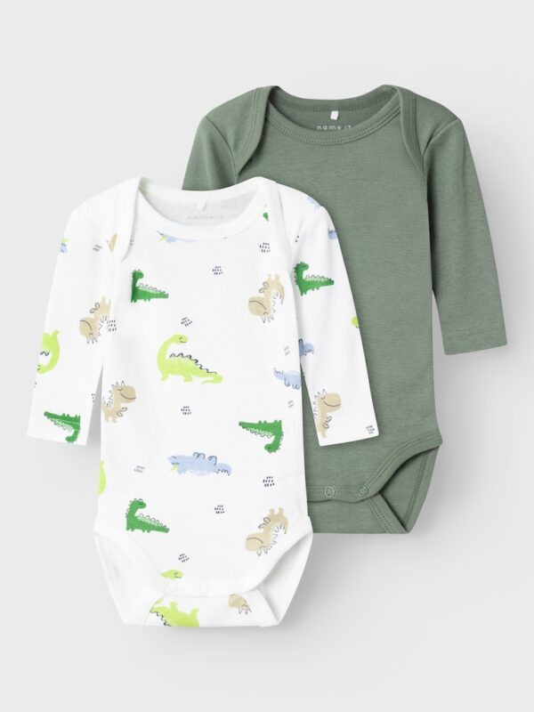 NBMBODY 2P LS WILD LIME DINO NOOS