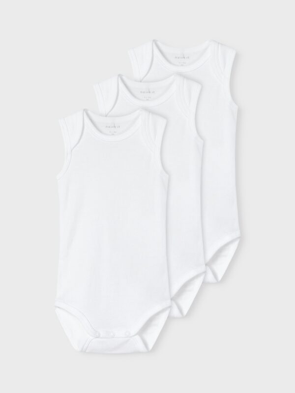 NBNBODY 3P TANK SOLID WHITE 3 NOOS