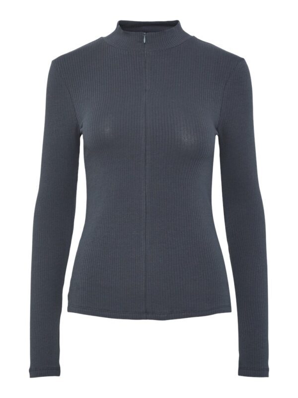 PCKITTE ZIP LS T-NECK TOP JRS NOOS BC