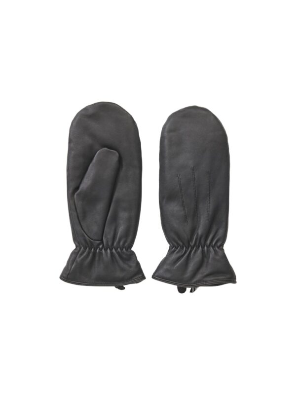 PCNELLIE LEATHER MITTENS NOOS