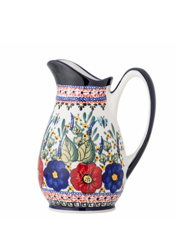 Florist Jug, Red, Stoneware