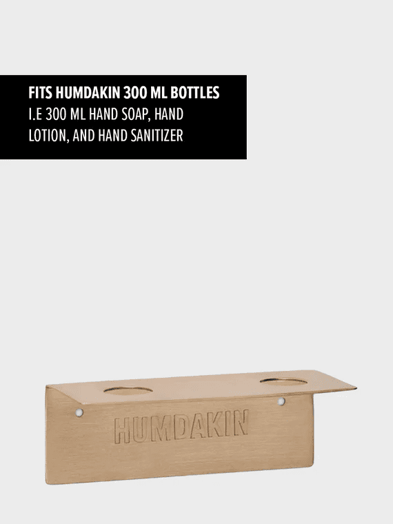 Bottle Hanger 300ml. Double - Brass