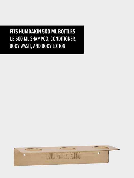 Bottle Hanger 500ml. Triple - Brass
