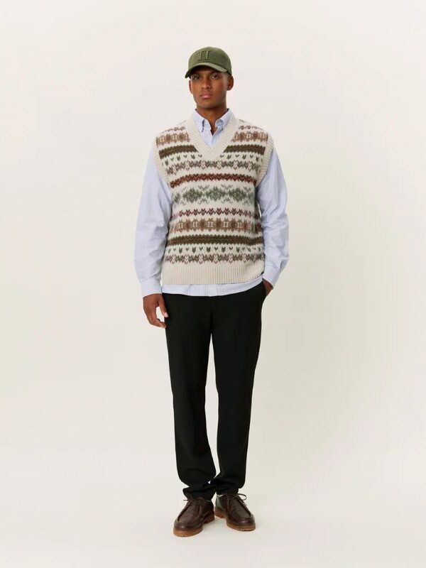 Hordur Fair Isle Slipover