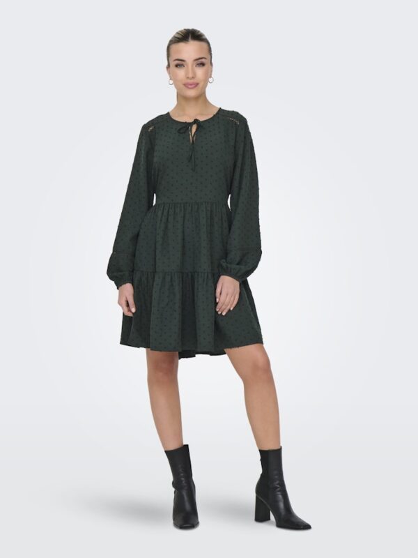 JDYTRAIN DOBBY L/S LAYER DRESS WVN EXP