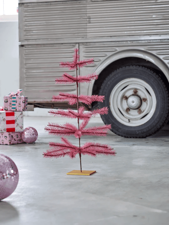 Christmas Tree in Pink - Medium