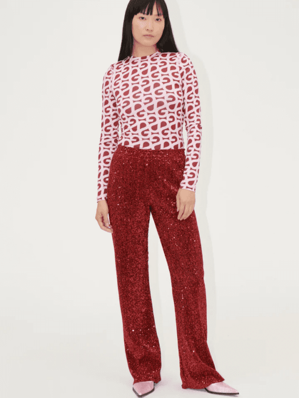 Long Pants, 1903 Sequins Jersey