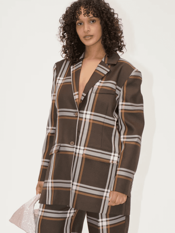 Long Sleeve Boxy Blazer, 2303 Casual Tailoring