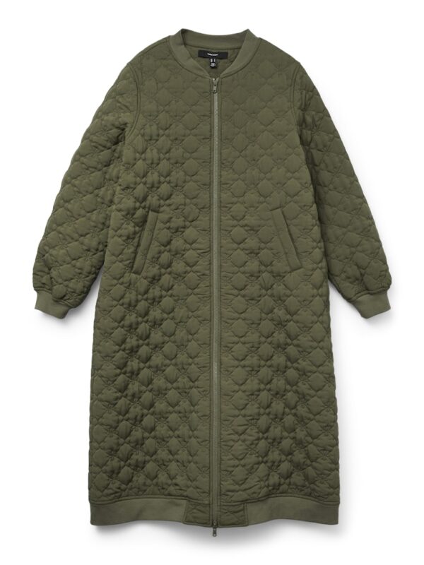 VMALLY L/S QUILTED LONG JACKET WVN EXP