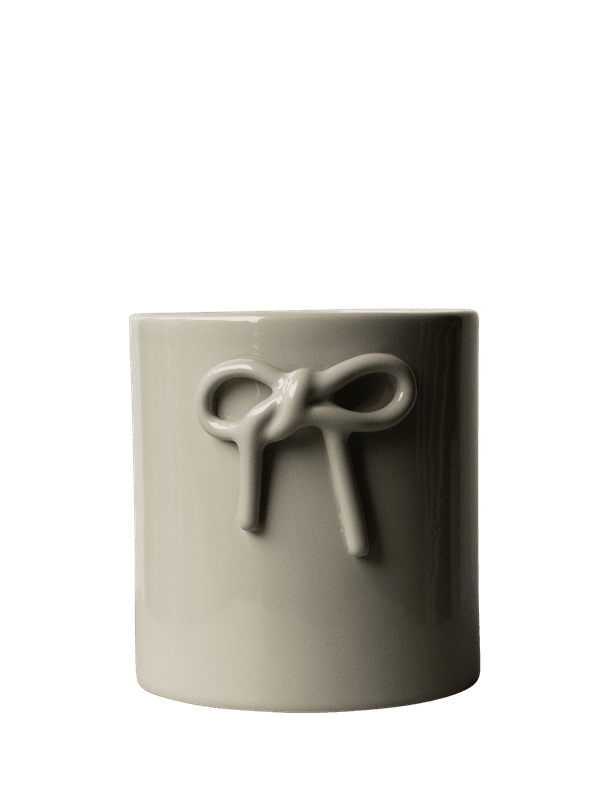 Bow Pot Large - Shiny Mole