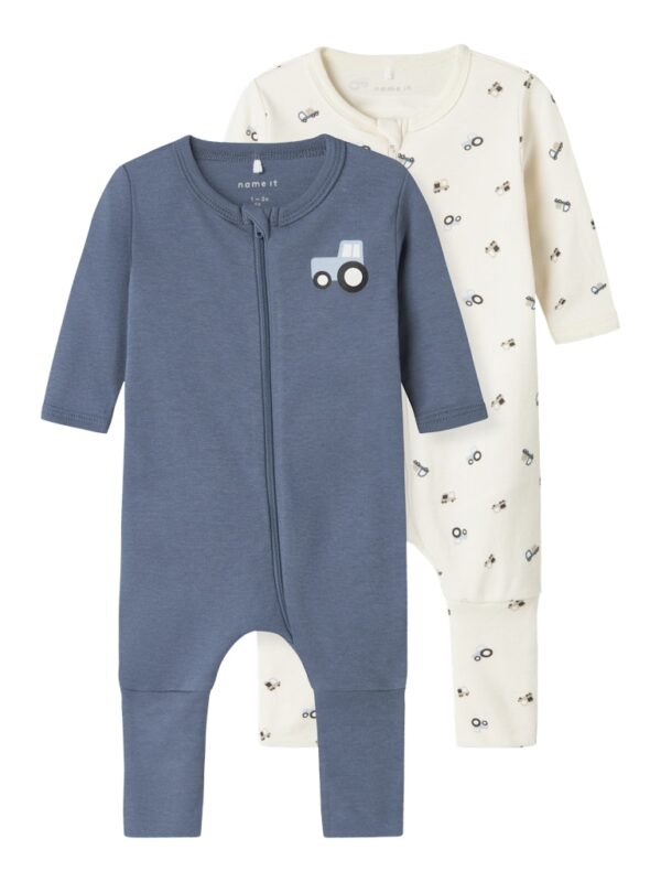 NBMNIGHTSUIT 2P ZIP FF JET TRACTOR NOOS