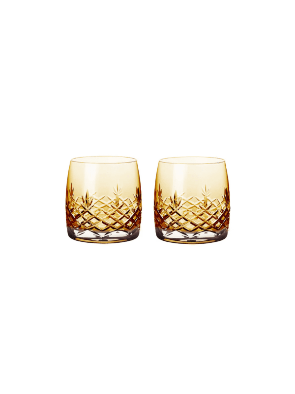 Crispy Aqua Citrine // Amber - 2 stk
