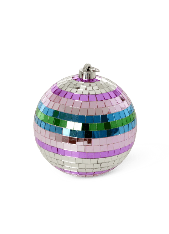 Discp Ball with Funky Stripes - Medium