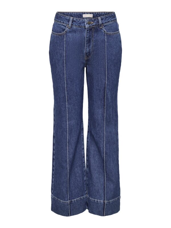 JDYSELINA HW WIDE JEANS DNM