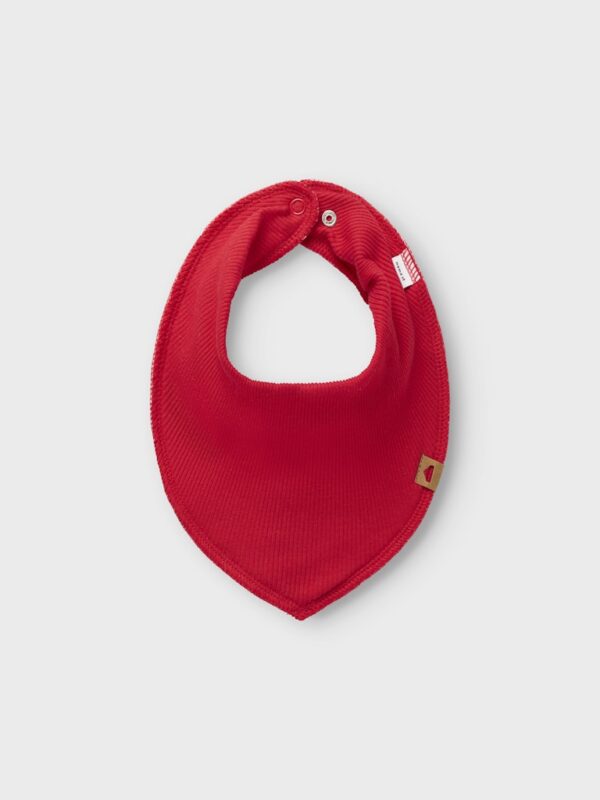 NBFYVETTEDAGNES SCARF BIB RIB