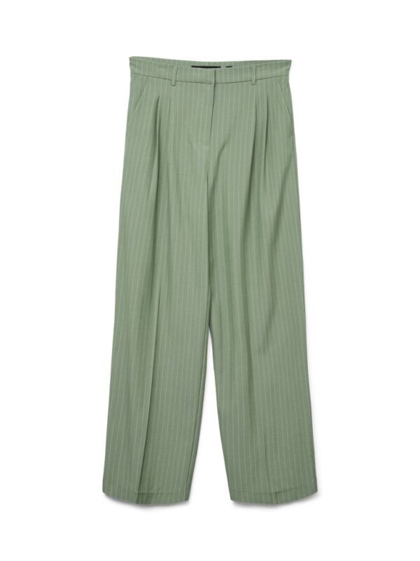VMTROIAN MW WIDE PINSTRIPE DAD PANTS