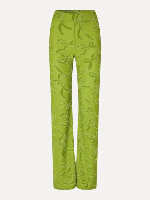 Elasticated Straight Long Pants, 2246