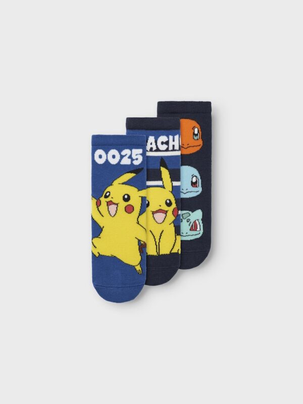 NMMMIK POKEMON 3P SOCK SKY