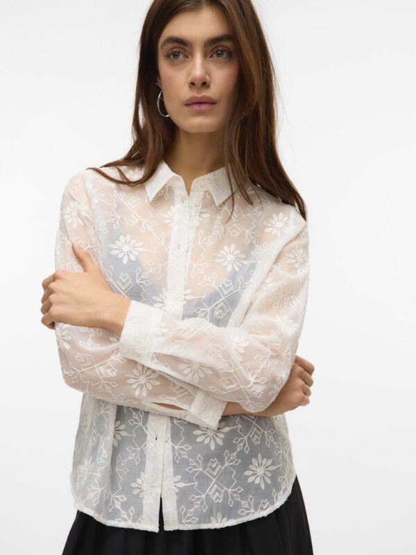 VMNANE LS SHIRT WVN GA