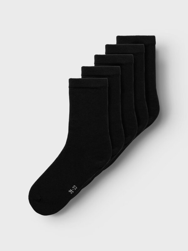 NKNSOCK 5P SOLID NOOS