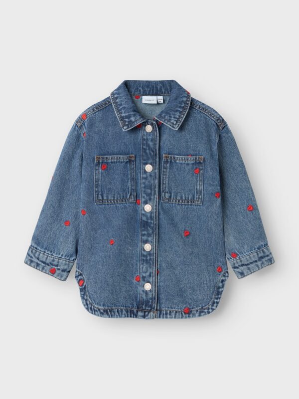 NMFNINA EMB DENIM JACKET 3285-ZA D