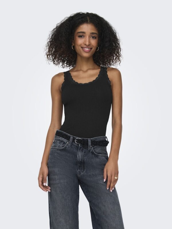 ONLSARA SHARAI LACE TANK TOP JRS NOOS