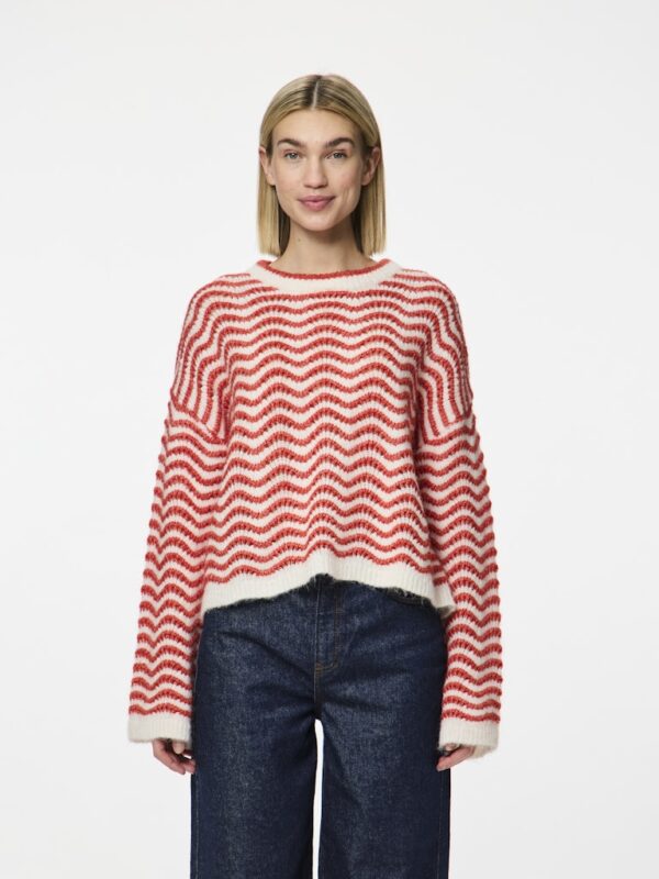 PCSERA LS O-NECK KNIT BC