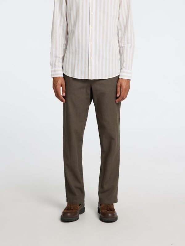 SLH172-SLIMTAPE BRODY LINEN PANT NOOS