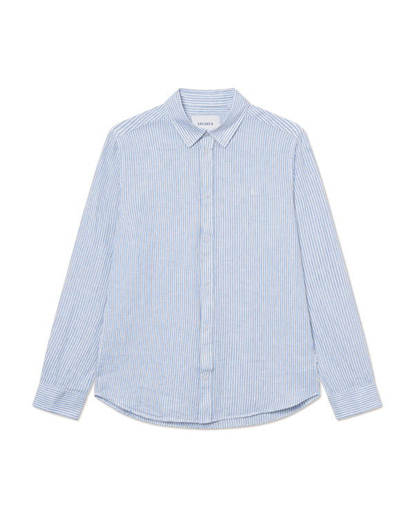 Konrad Stripe Linen Shirt