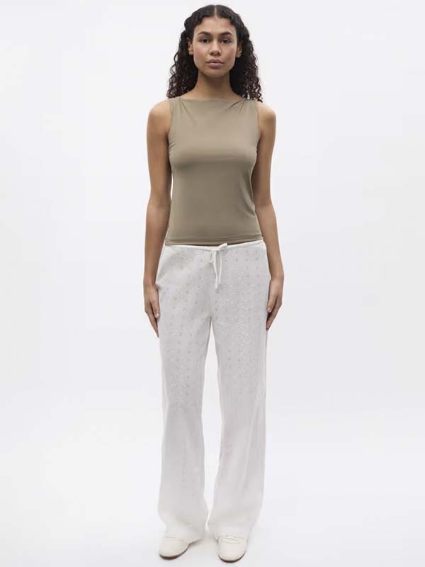 ENELISA PANTS EMB 7243