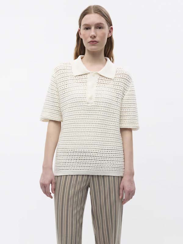 ENSOFS SS POLO KNIT 7254