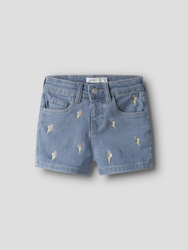 NMFROSE REG DNM EMB SHORTS 900