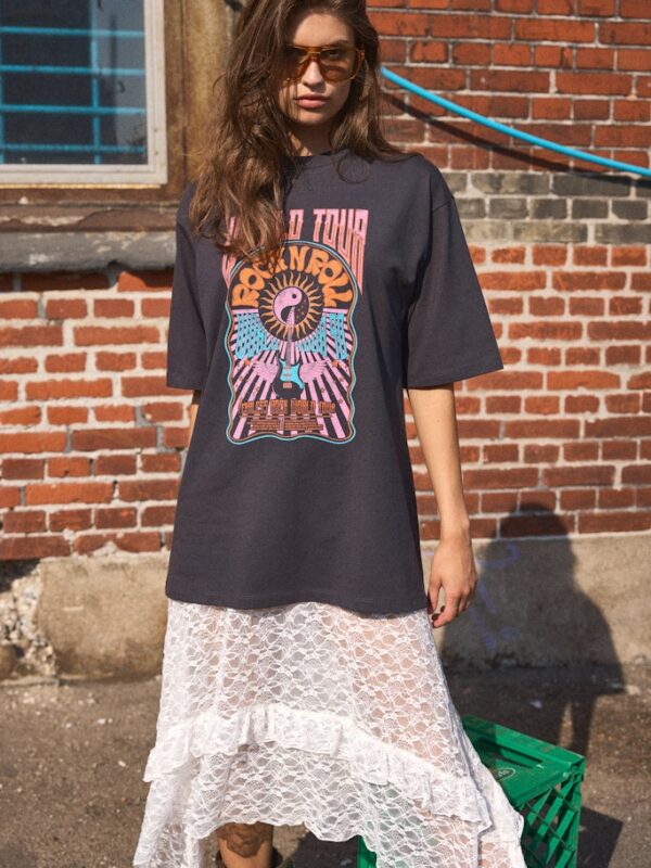 NMKOKOON S/S PRINTED T-SHIRT JRS