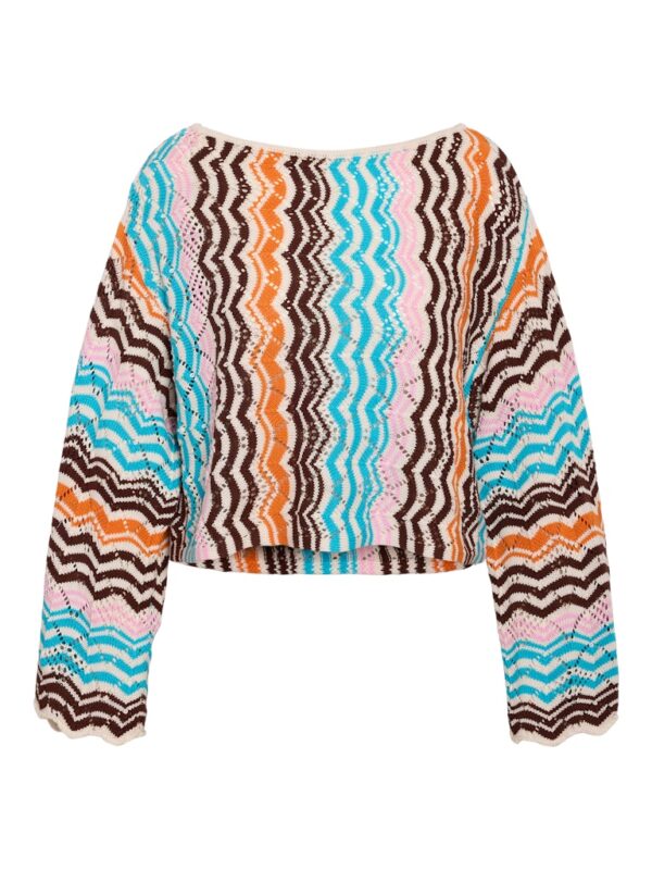 NMDANIELLA L/S CROP KNIT