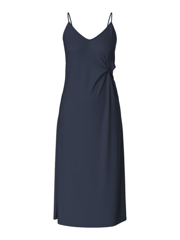 PCANORA STRAP MIDI DRESS JRS BC