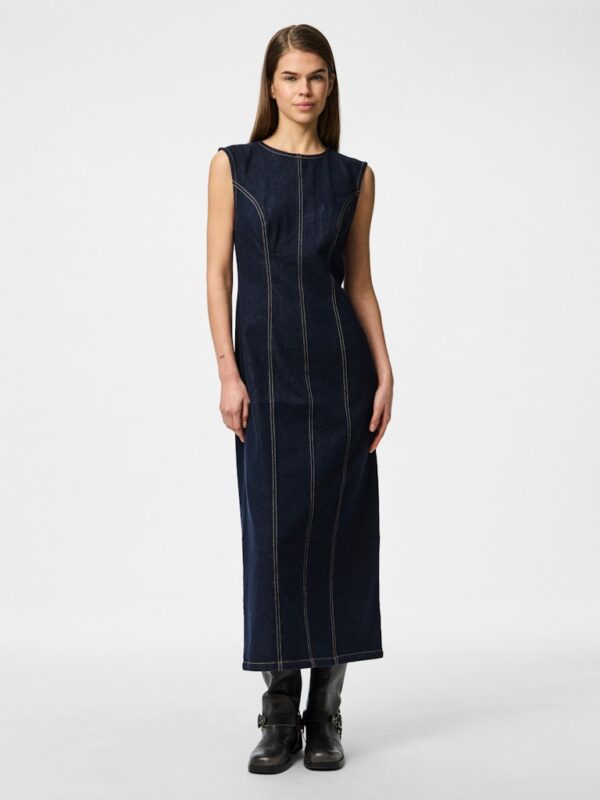 PCFRANNA SL LONG DENIM DRESS D2D FSY