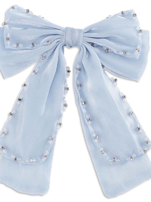 Pastel Crystal Bow