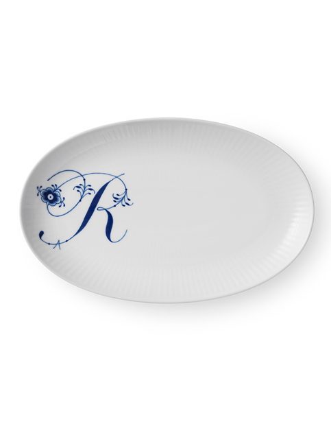 Alphabet tallerkur R 23cm