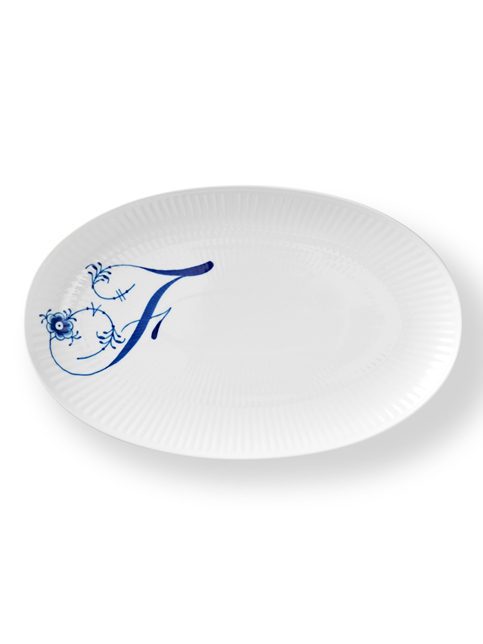Alphabet tallerkur F 23cm