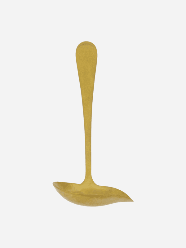 Sauce spoon,NVDaily,Antique gold finish