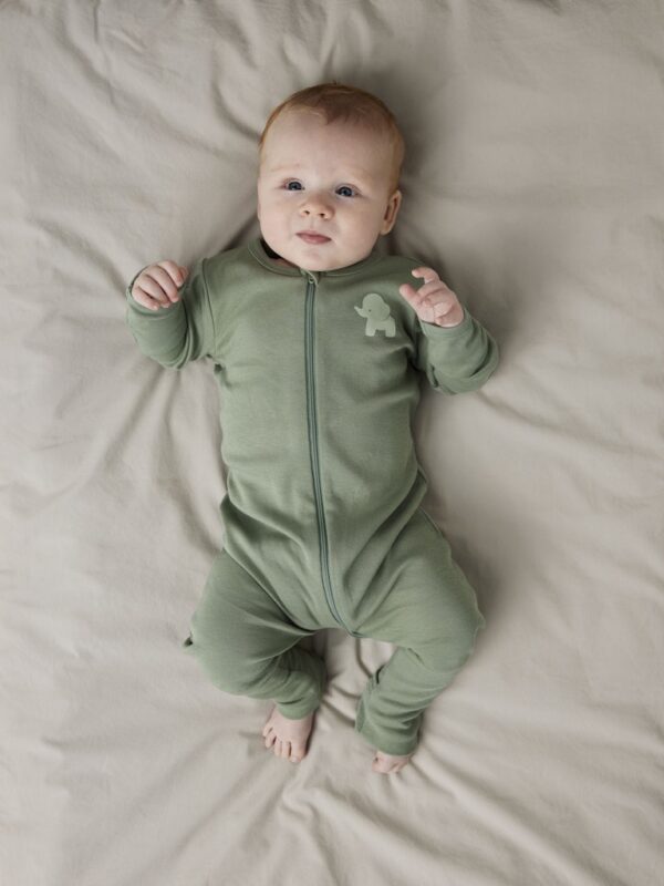 NBMNIGHTSUIT 2P ZIP FF SEA ELE