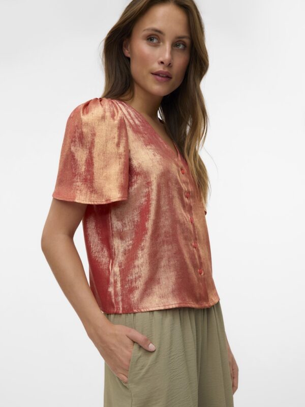 VMAMALIA SS V-NECK TOP EXP