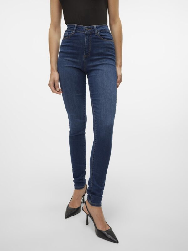 VMSOPHIA HW SKINNY JEANS MD BL