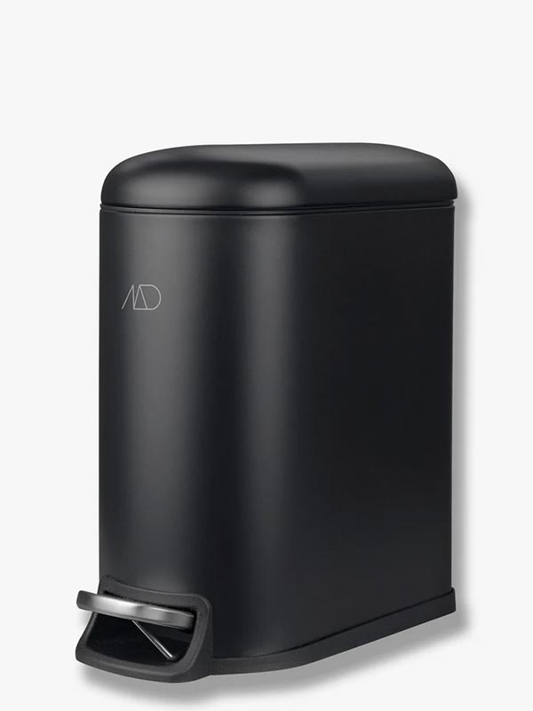 MINI-WALTHER pedal bin, 5 l. Black