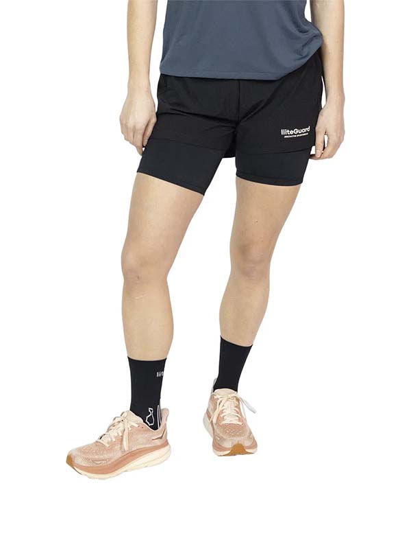 GLU-TECH RUNNING 2IN1 SHORTS (WOMEN