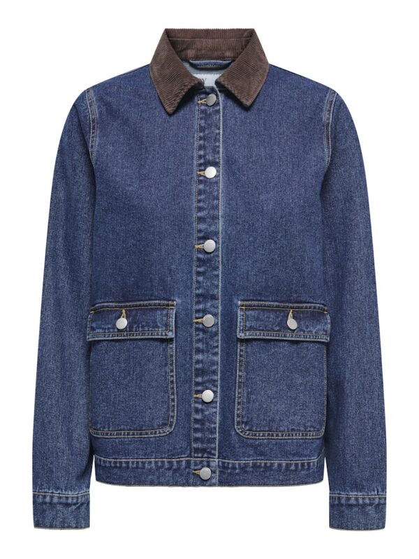JDYELLA POCKET L/S DENIM JACKET DNM