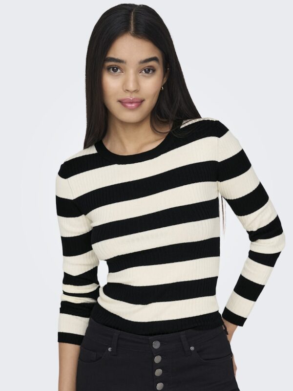 JDYPLUM L/S O-NECK PULLOVER KNT