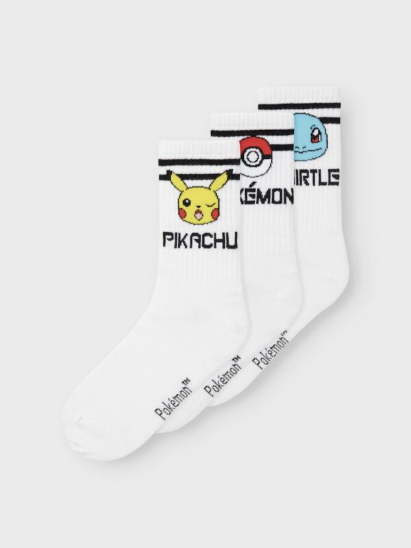 NKMMILTON POKEMON 3P SOCK SKY